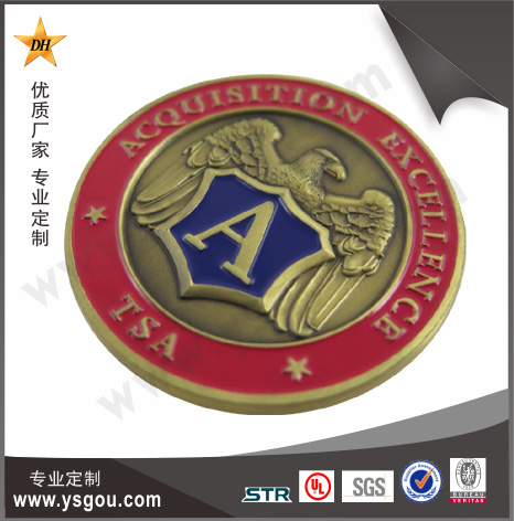 銅質(zhì)烤漆紀念幣