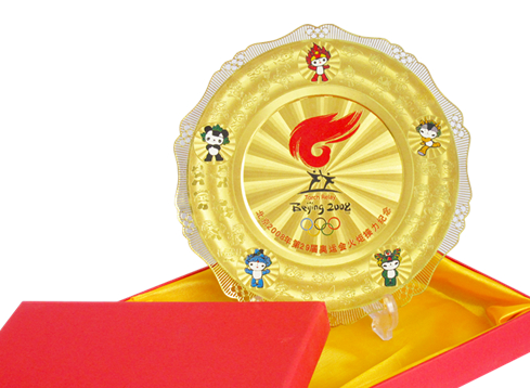 金箔獎(jiǎng)牌