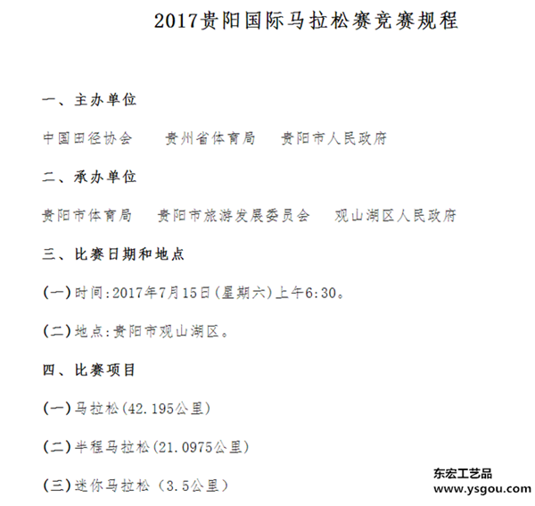 貴陽國際馬拉松