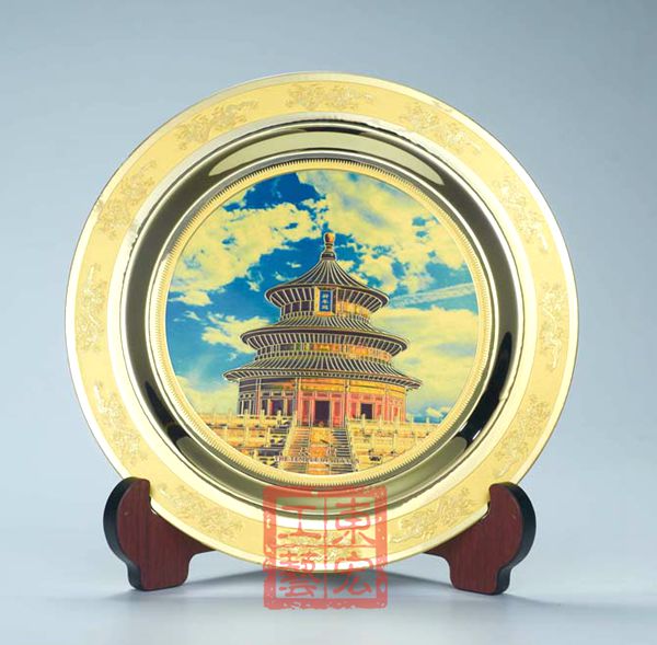 景點(diǎn)紀(jì)念盤制作