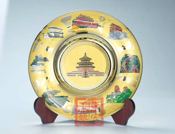 景點(diǎn)紀(jì)念盤制作
