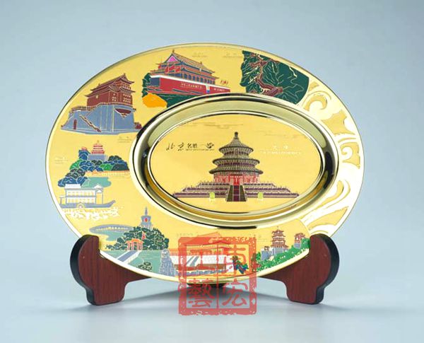 景點(diǎn)紀(jì)念盤制作