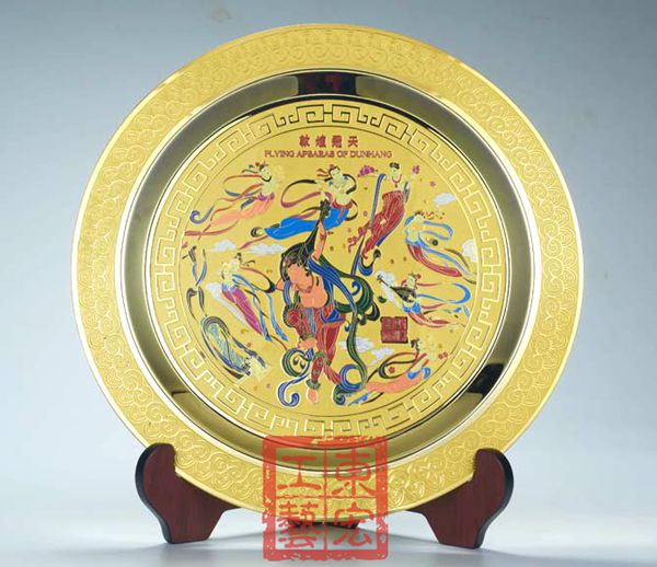 金屬紀(jì)念盤定制