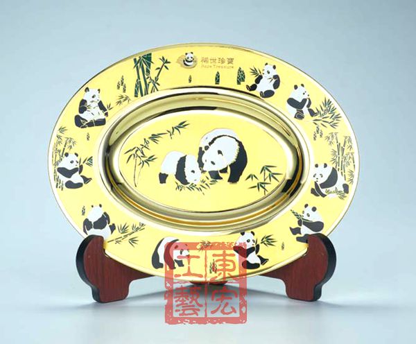 金屬紀(jì)念盤定制