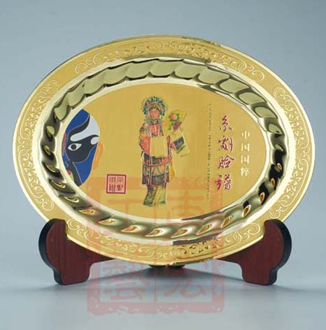 京劇臉譜紀念盤定制.jpg