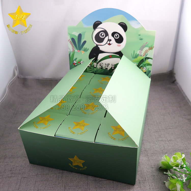 熊貓徽章盲盒定制