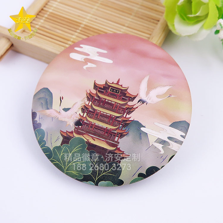 旅游景點馬口鐵徽章定制，冰箱貼+開瓶器