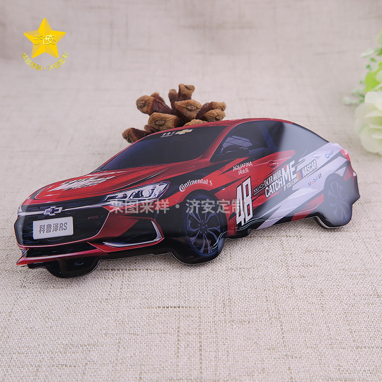 汽車造型冰箱貼,金屬磁吸貼,個性磁力貼定做廠家濟(jì)安