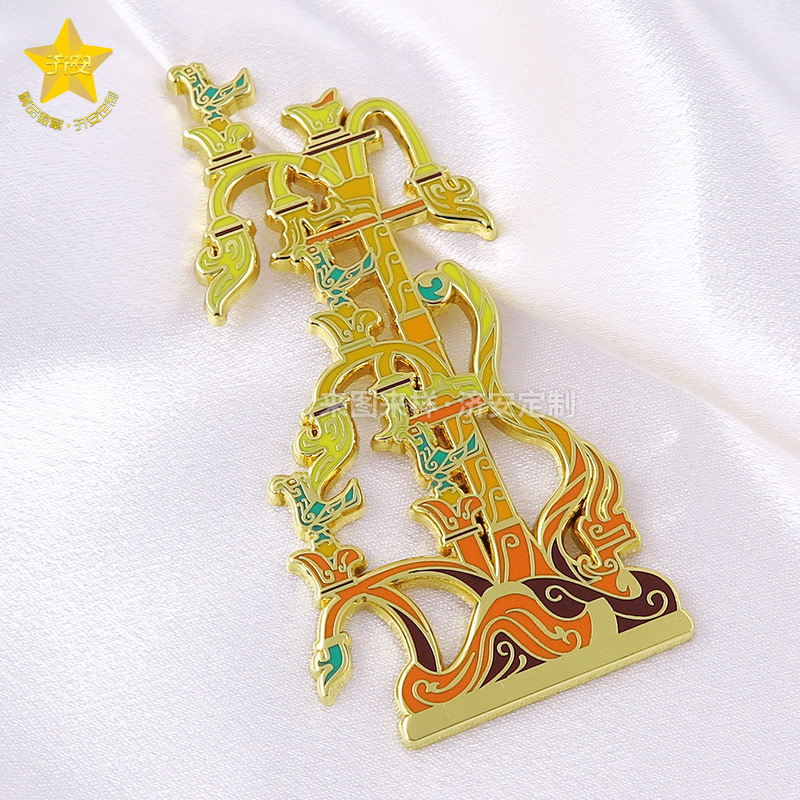 歷史博物館冰箱貼來(lái)圖定做,金屬磁吸旅游紀(jì)念品生產(chǎn)廠(chǎng)家