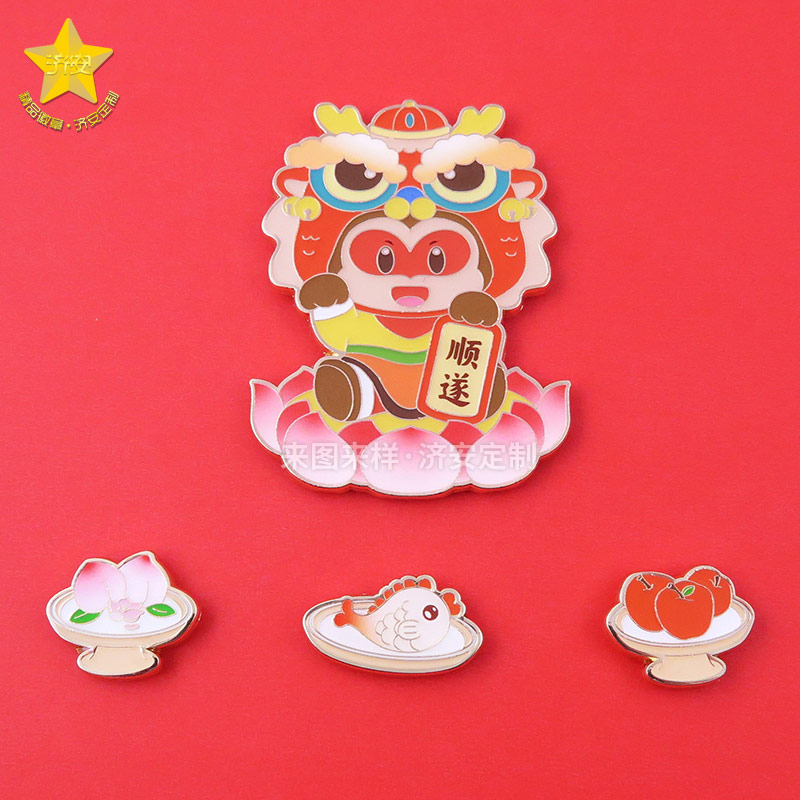 有龍則靈冰箱貼定制，西游樂園文創(chuàng)冰箱貼