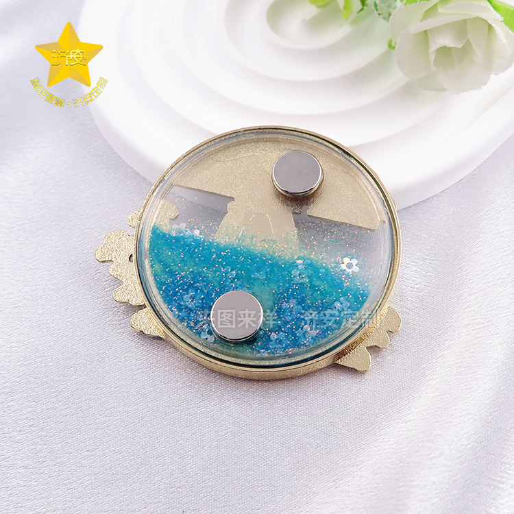 夜光流沙冰箱貼定制找濟(jì)安冰箱貼生產(chǎn)源頭工廠