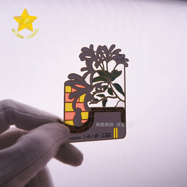 旅游景點(diǎn)透明漆書(shū)簽冰箱貼