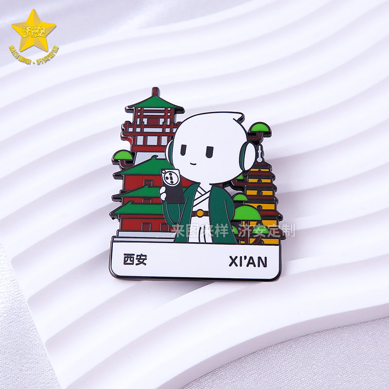 OPPO吉祥物金屬徽章&城市文創(chuàng)手辦:行走的品牌宣傳名片