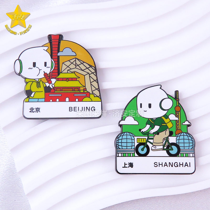 OPPO吉祥物金屬徽章&城市文創(chuàng)手辦:行走的品牌宣傳名片