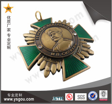 仿琺瑯獎(jiǎng)牌制作，金屬獎(jiǎng)牌定制