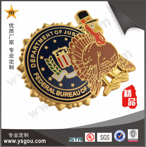 沖壓徽章定制，沖壓徽章制作廠家