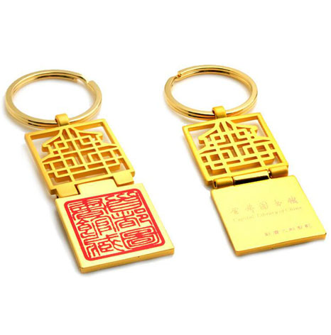 博物館景區(qū)文創(chuàng)產品鑰匙扣定制